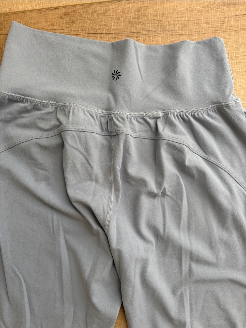 Athleta Pale Blue High-Rise Jogger Pants - Picture 2 of 3